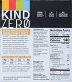 KIND ZERO Added Sugar Bars, Caramel Almond & Sea Salt, Keto Friendly Snacks, Gluten Free, 5g Protein, 5 Count (Pack of 2)