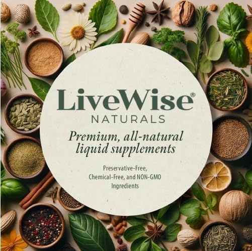 Live Wise Naturals Vitamin D3 K2 Drops for Adults - 930 Drops, Ultra Concentrated Formulation, Fast Absorption 1208 IU Vitamin D3, 25 MCG (MK-7) - Micro-Dosing Dropper for Calcium & Bone Support