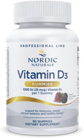 Nordic Naturals Pro Vitamin D3 Gummies, Wild Berry - 60 Gummies - 1000 IU Vitamin D3 - Great Taste - Healthy Bones, Mood & Immune System Function - Non-GMO - 60 Servings
