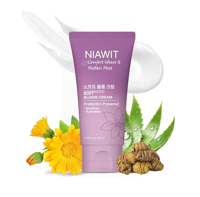 Advanced Soft Bloom Cream – Probiotic-Powered Feminine Moisturizer for Vulva & Intimate Area | Soothes, Hydrates & Protects | Daily Non-Irritating pH-Balanced Cream | 1.73 fl.oz
