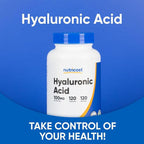Nutricost Hyaluronic Acid Capsules 100mg,120 Vegetarian Capsules - Gluten Free, Non-GMO