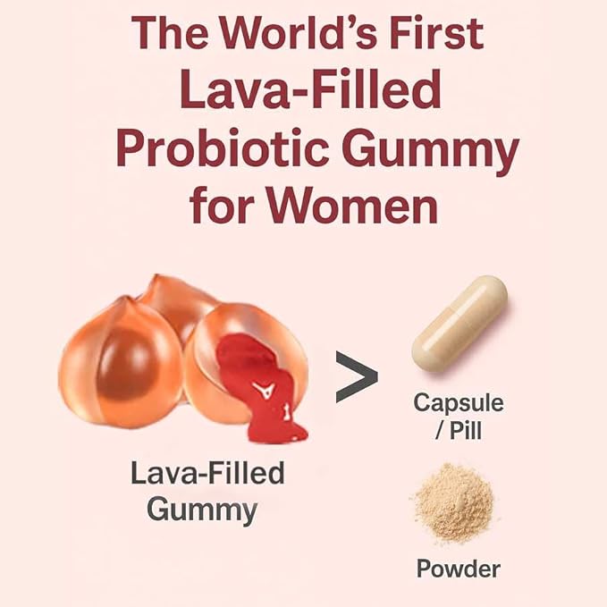 Boost Beacon Women's Probiotic Gummies for Feminine Health | Cranberry Gummies for pH Balance & UTI Prevention | Vitamin C | Hormonal Support | 60ct Supplement Natural