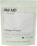 Amy Myers MD Collagen Protein - Hydrolyzed Beef Collagen for Healthy Hair & Nails - Protein Supplement to Support Joint & Bone Health - Non-GMO & Paleo Gut Support - 456 g, Unflavored (38 Servings)