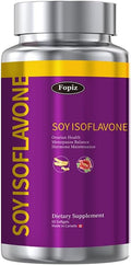 Soy Isoflavones Protect Women's Health, Supplement Female Estrogen, Balance Hormones, Gluten Free, Non GMO, and Vegetarian Friendly