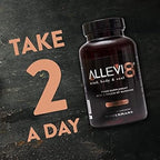 Watermans Allevi8 Curcumin Turmeric, Ginger, Frankincense, Vitamin D & Black Pepper Extract for Best Absorption - Daily Joint & Mental Health, Immune Health Support