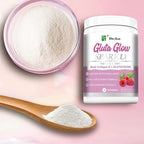 Multi Collagen&L-Glutathione Powder–Hydrolyzed Peptides with Vitamin C&Biotin–Supports Skin Brightness, Hydration&Natural Glow–30 Servings
