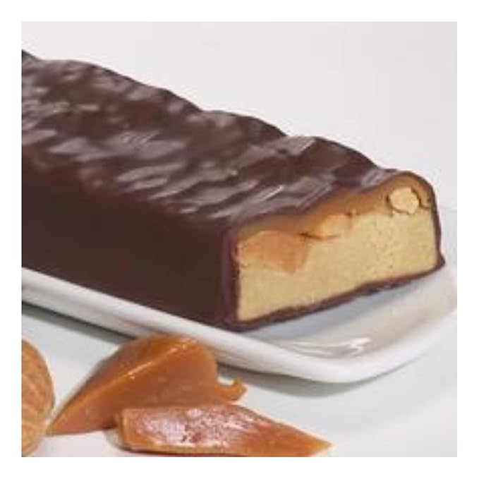 PROTIFIT - Low Calorie Caramel Nut & Choc-a-lot Chip Protein Bar 2 Pack, High Protein, 15g Protein, Low Carb, Low Sugar, Ideal Protein Compatible, 7 Servings Per Box, (2 Pack)