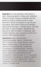 Neutrogena Rapid Wrinkle Repair, Retinol Face Moisturizer, Daily Anti-Aging Neck & Face Cream with Hyaluronic Acid, Retinol Cream, Fragrance-Free, Fades Fine Lines, Wrinkles and Dark Spots, 1.7 oz