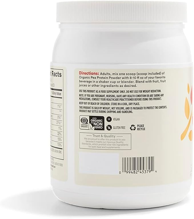365 by Whole Foods Market, Organic Pea Protein, 16 Ounce