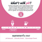 Summer's Eve Cleansing Wash | Simply Sensitive | 9 Ounce | pH-Balanced | Dermatologist & Gynecologist Tested