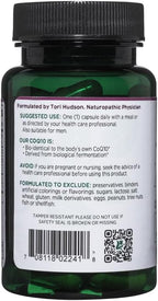 Vitanica, Coq10 Extra, Natural CoQ10, 100mg, Non-GMO, Vegan, 60 Capsules