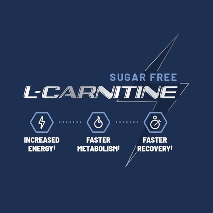 Snap Supplements L-Carnitine Tartrate Sugar Free Gummies 500mg, Amino Acid Supplement for Healthy Exercise Recovery, Metabolism, & Energy*, 60 Vegan Gummies, Blueberry (30 Day Supply)