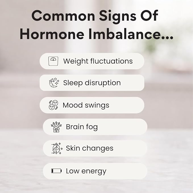 Simply Balanced – Hormone Balance for Women – Restore Hormone Harmony – PMDD Supplements for Women – Perimenopause – Menopause – Cortisol Reducer – PMS – PCOS Supplements – 120 ct