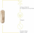 Integrative Therapeutics Similase GFCF - Digestive Enzyme Supplement for Adults - Supports Casein & Gluten Digestion* - Gas & Bloating Support* - Dairy-Free & Vegan - 120 Count (60 Servings)