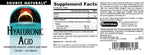 Source Naturals Hyaluronic Acid, Promotes Healthy Joints and Skin* 100mg - 30 Tablets