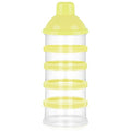 Accmor Formula Dispenser On The Go, 5 Compartments Stackable Formula Container for Travel, Baby Milk Powder Kids Snack Container, BPA Free