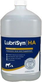 LubriSynHA Hyaluronic Acid Hip & Joint Care Supplement for Dogs, Cats & Horses – Liquid Oral HA for Pets – Joint Support Supplement Promotes Mobility, Flexibility, Cartilage Health & Comfort – 128oz