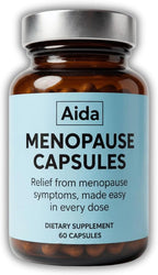 AidaVera® - Meno-Blend Capsules – Estrogen Support for Women with Ashwagandha, Maca & Tribulus – Bloating Relief, Weight Management, Hormonal Balance, Menopause Symptoms (30 Servings)