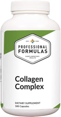 Professional Formulas Collagen Complex – Supports Joint Integrity, Flexibility, and Structural Strength – with Collagen, Chondroitin & Hydroxyapatite – 180 Capsules
