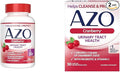 AZO Cranberry Urinary Tract Health, 100 Softgels & 50 Caplets, 1 Serving = 1 Glass Cranberry Juice, Sugar Free Pacran