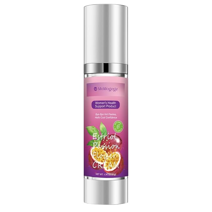 Bioidentical Estriol Cream for Women: Daily Hydrating Moisturizer – Lightweight & Refreshing Formula – 50ml (2-Month Supply) (1-Pack)