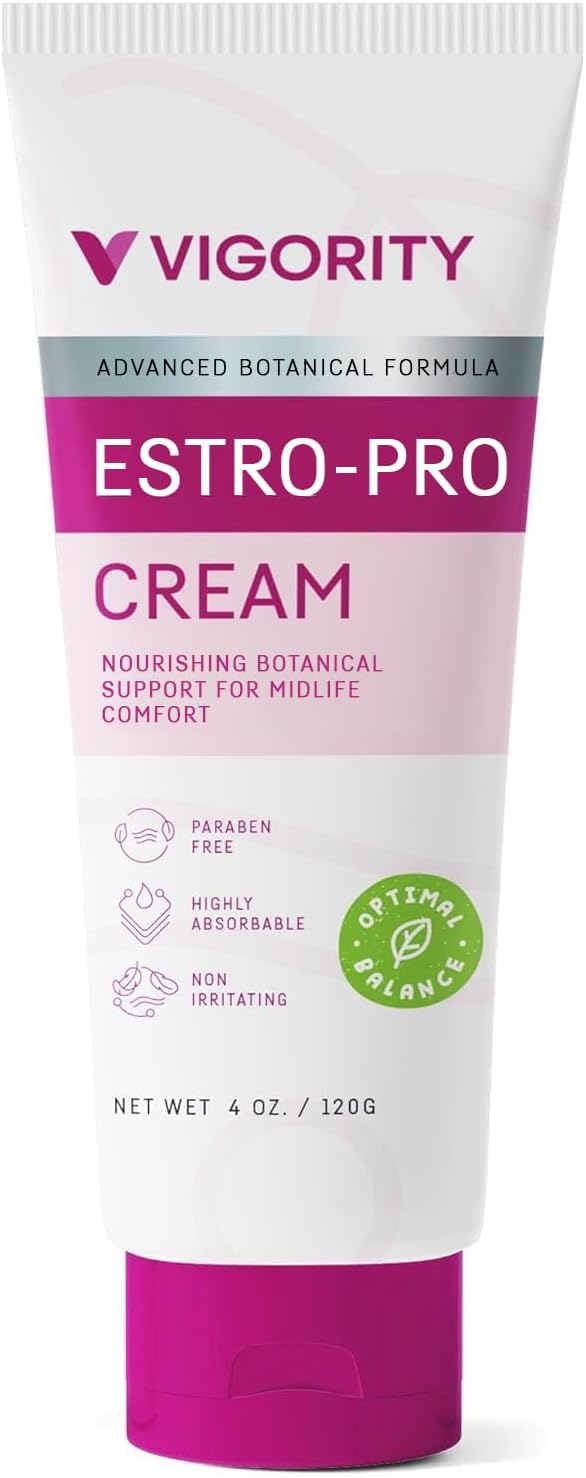 Vigority Women's Botanical Care Duo - Estro-Pro & Phyto-Pro Cream Set for Midlife Skin Comfort, Hydration & Daily Nourishing Support - Gentle, Plant-Based, Non-Irritating Formulas