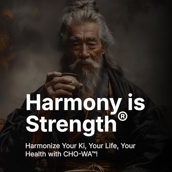 Harmony is Strength CHO-WA Herbal Tea Original Tiger Shogun Formula Dietary Supplement Chowa