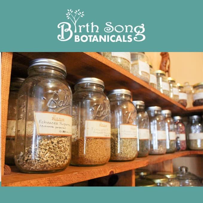 Birth Song Botanicals Fertile Ground Fertility Liquid Tincture, Herbal Supplement to Help Regulate Your Cycle, Balance Hormones, Aid Ovulation, 2oz Bottle