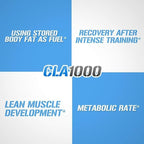 Evlution Conjugated Linoleic Acid CLA Supplement Nutrition Lean Muscle Mass Builder & Fat Burner for Men and Women - Stimulant-Free Safflower Based CLA 1000mg Blend Per Serving (90 Servings)