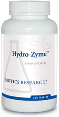 Biotics Research Hydro Zyme™ - Digestive Enzymes (Enzimas Digestivas) For Women & Men - Enzymes for Digestion Supplement Contains Betaine HCL - Supports Healthy Gastric pH & Immune Health-250 Enzyme's