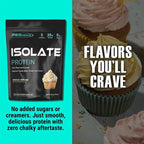 PEScience Isolate Whey Protein Powder, Vanilla Cupcake, 5 Servings, 100% Whey Protein Isolate, Low Carb, Fast Absorbing Post Workout Shake for Men and Women
