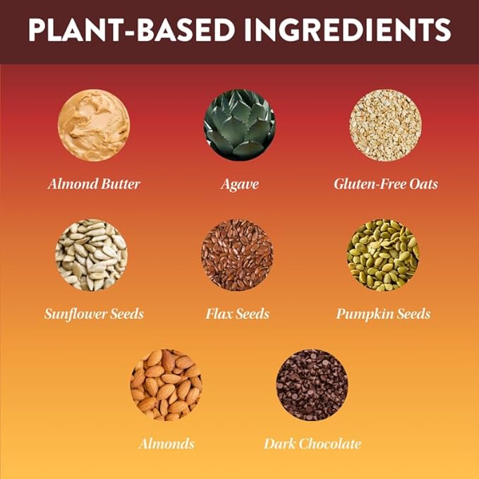 Protein Puck Vegan Plant based Protein Bar – Natural Healthy Snack Bars, 12 Count, 1.34oz Mini, Gluten Free, Dairy Free, No GMO, Kosher – Daily Bliss - Dark Chocolate, Almond Butter, Sport Nutrition