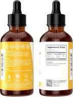 Heivy Liquid Vitamin D Drops 4000 IU (100 mcg), Vitamin D3 for Bone Health Support, Pineapple Flavor Vegan VIT D3 Drops, Made in USA, 60 Servings 2 Fl Oz (60ml)