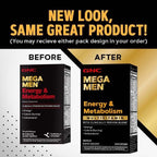 GNC Mega Men Energy & Metabolism Multivitamin | Increased Calorie Burning | 90 Count