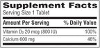 Caltrate 600 Plus D3 Calcium and Vitamin D Supplement Tablets, Bone Health Supplements for Adults - 60 Count (Pack of 2)