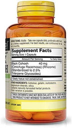Mason Natural Black Cohosh Capsules - 60 ct, Pack of 6