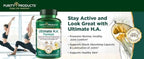 Purity Products Ultimate H.A. Formula - Clinically Studied BioCell Collagen - Dynamic Hyaluronic Acid Support for The Joints and Skin - 90 Count - from