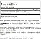 Swanson High Potency Hyal-Joint Hyaluronic Acid Complex 83 Milligrams 60 Capsules