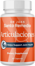 Santo Remedio Articulaciones, Joint Health Support, Promotes Joint Comfort and Function, Contains Clinically Proven Ingredients, TamaFlex™, 30 Servings