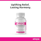 Allegro Menopause Relief Supplement, 60 Capsules, with Saffron, Black Cohosh, Valerian Extract, St. John's Wort, Korean Ginseng