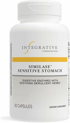 Integrative Therapeutics Similase Sensitive Stomach - Support for Sensitive Stomachs* - Dairy-Free & Vegan - 90 Capsules (45 Servings)