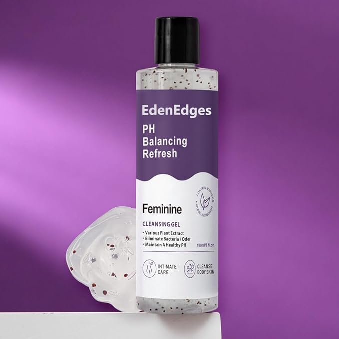 Her Refresh pH Balance Feminine Wash, Natural & Organic Ingredients, Hydrating Body Wash Eliminate Odor-8fl oz