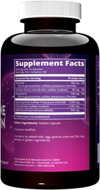 MRM Nutrition Glucosamine Chondroitin MSM - Joint Support Supplement with Glucosamine Sulfate, Chondroitin Sulfate & MSM for Cartilage & Mobility Health, for Women & Men, Gluten Free - 30 Servings