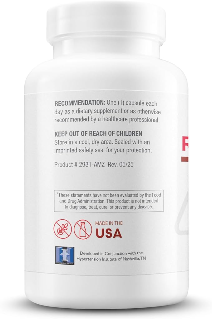 Biotics Research ResveraSirt HP Formulated by Dr. Mark Houston, Trans Resveratrol, Quercetin, Increase Sirtuin Activity, Cardiovascular Support, Heart Power, Vascular Support, 120 Capsules