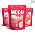 Moon Cheese Bites, Get Pepper Jacked, 2-Ounce 3-Pack, 100% Real Cheese Snack, Protein, Keto, After-School or Lunch Snack