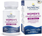 Nordic Naturals Women’s Multivitamin One Daily - Skin, Hair, Energy, & Bone Support - Immunity Supplement - 20 Essential Nutrients - 30 Tablets - 30 Servings