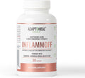 ADAPTOHEAL Inflammoff - Adaptogenic Supplement Designed to Support Joint, Muscle and Tissue Inflammation Naturally, 8 Highly Concentrated extracts with Turmeric and Rhodiola rosea (90 Capsules)