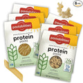 Pastabilities, Protein Pasta, Variety Pack (Penne & Ruffles - 24g Protein & Low Carb, 17g Net Carbs - High Protein, Delicious Taste & Texture Non-GMO Plant-Based Pasta, Keto Friendly, Vegan (8 Ounce, 6 Pack)