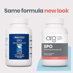 Allergy Research Group EPO - Evening Primrose Oil for Men & Women, for Dry Eyes, Omega-6, GLA Gamma-Linolenic Acid, 500mg Supplement - 120 Count