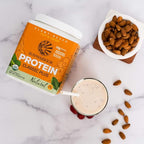 Clean Vegan Protein Powder Unflavored | Organic Protein Powder Plant Based Formula with 5 Superfood Blend Sprouted & Fermented | Non-GMO Low Carb Soy Dairy & Gluten Free (Unflavored, 15 Servings)